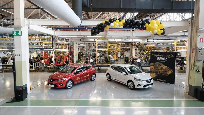 Opening of clio 5 production line