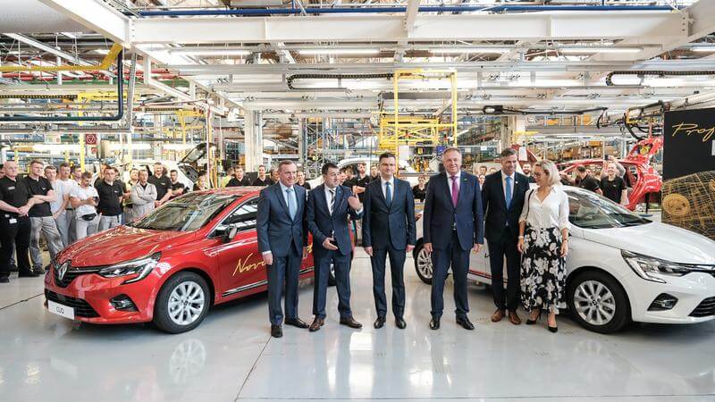 Opening of clio 5 production line