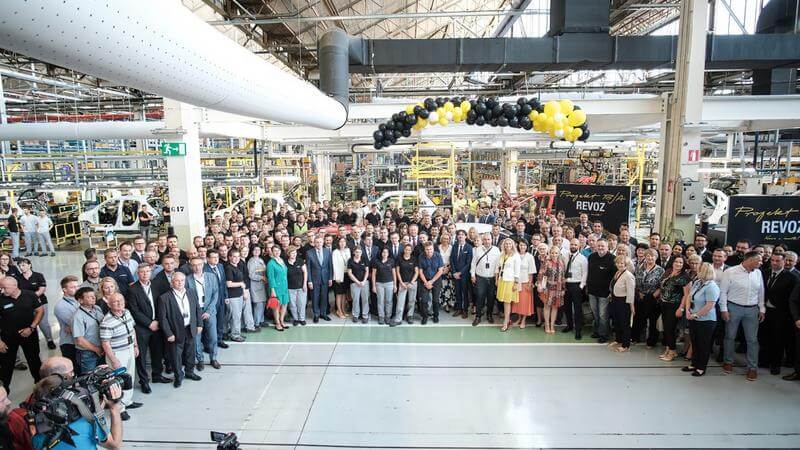 Opening of clio 5 production line
