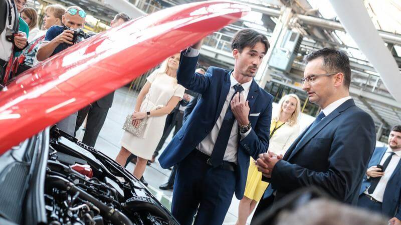 Opening of clio 5 production line