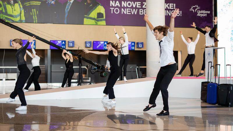 Opening of a new passenger terminal